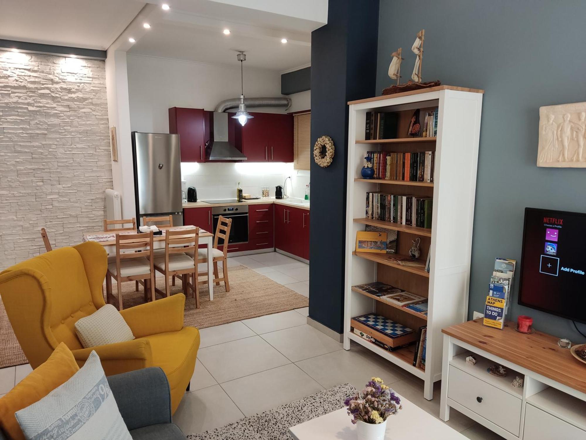 Central & Comfortable, 70M² Apt In Neos Kosmos Athen Exterior foto
