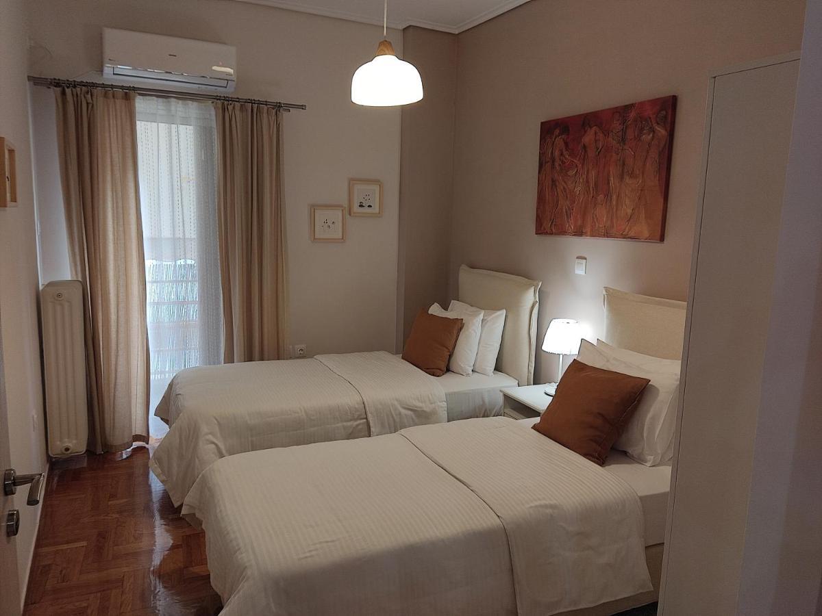 Central & Comfortable, 70M² Apt In Neos Kosmos Athen Exterior foto