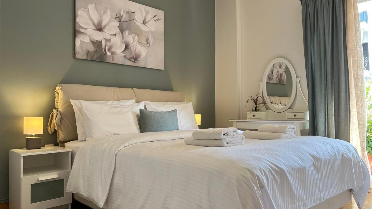 Central & Comfortable, 70M² Apt In Neos Kosmos Athen Exterior foto